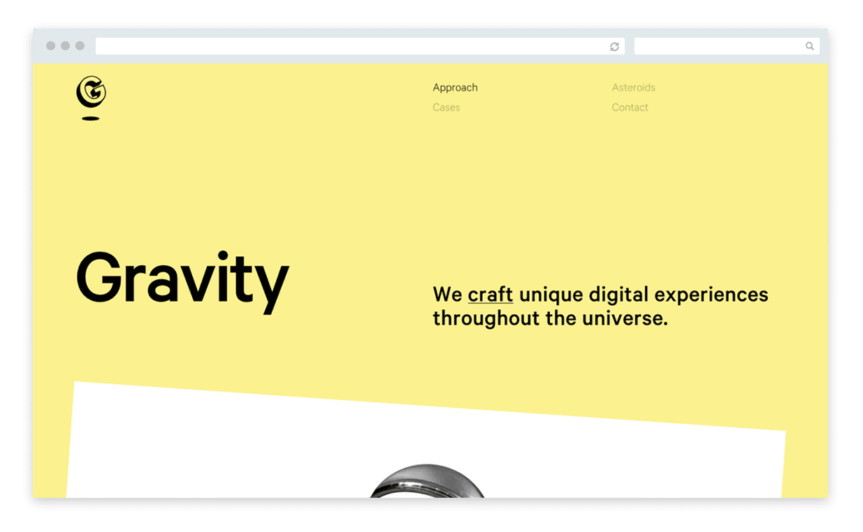 Minimalist web tasarım